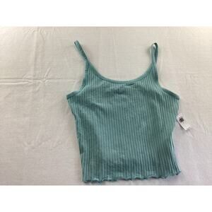 Old Navy Seafoam Ribbed Tank Top *New* sz XL